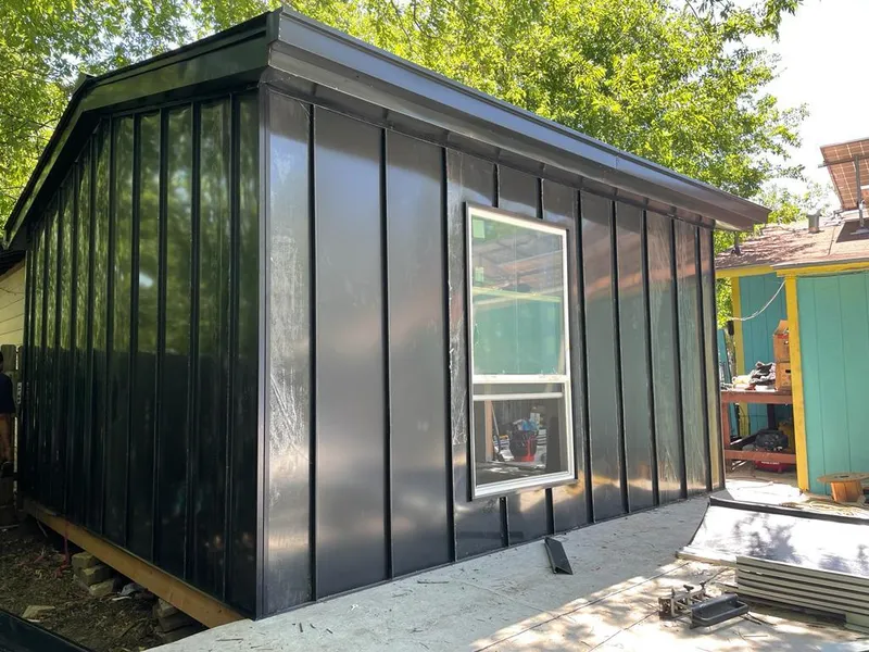 Black standing seam metal wall panels for Roof Inspection in Mount Dora